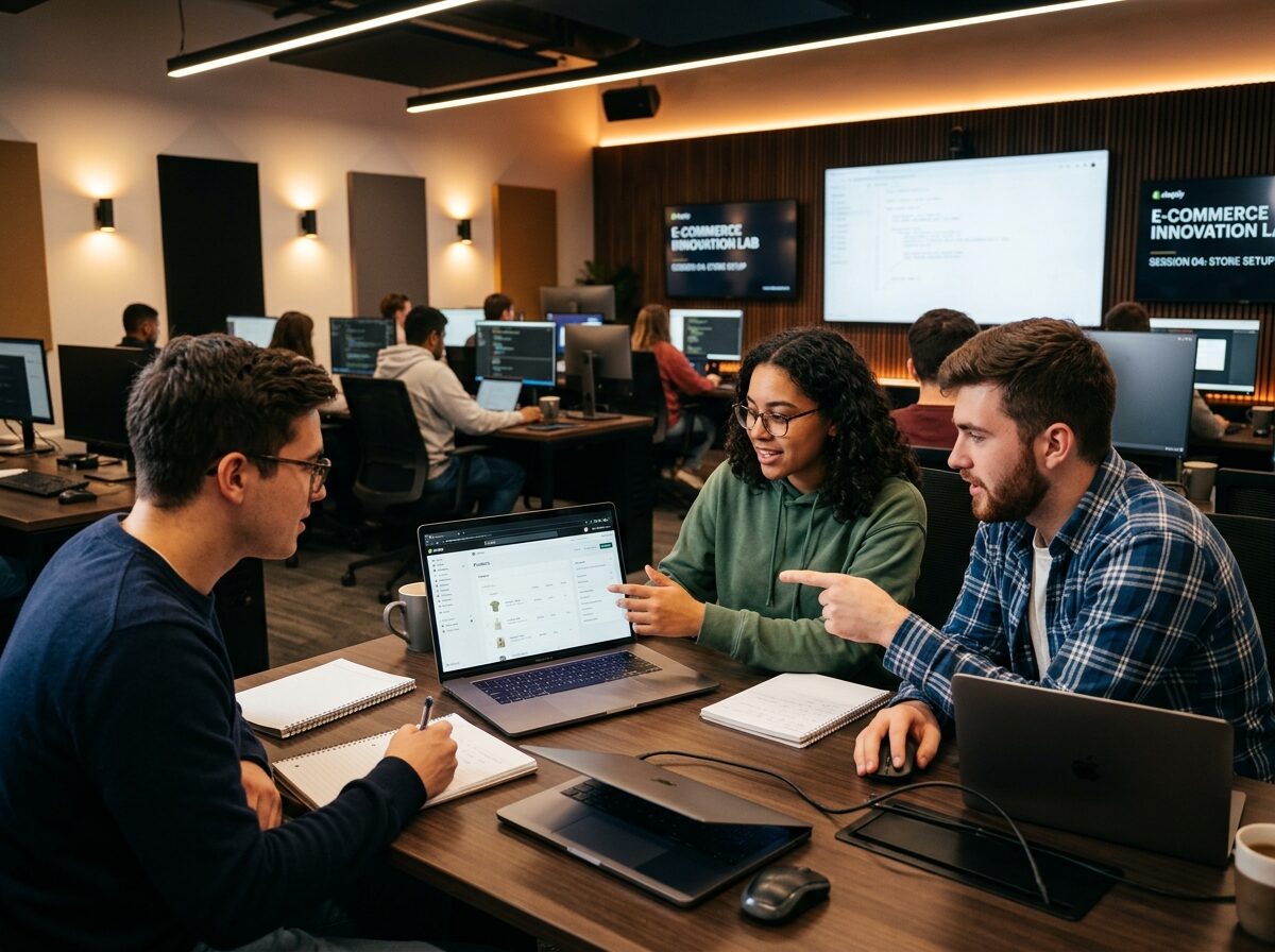 E-Commerce & Shopify Store Mastery lab at Kech IT Hub