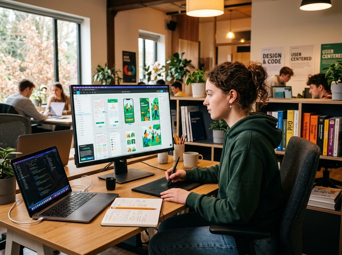 Graphic Design & UI/UX lab at Kech IT Hub